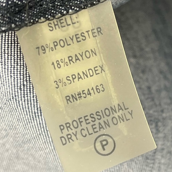 Calvin Klein Dark Blue-Gray Sleeveless Sheath Dress β Size 4 πΌπ - Picture 5 of 5